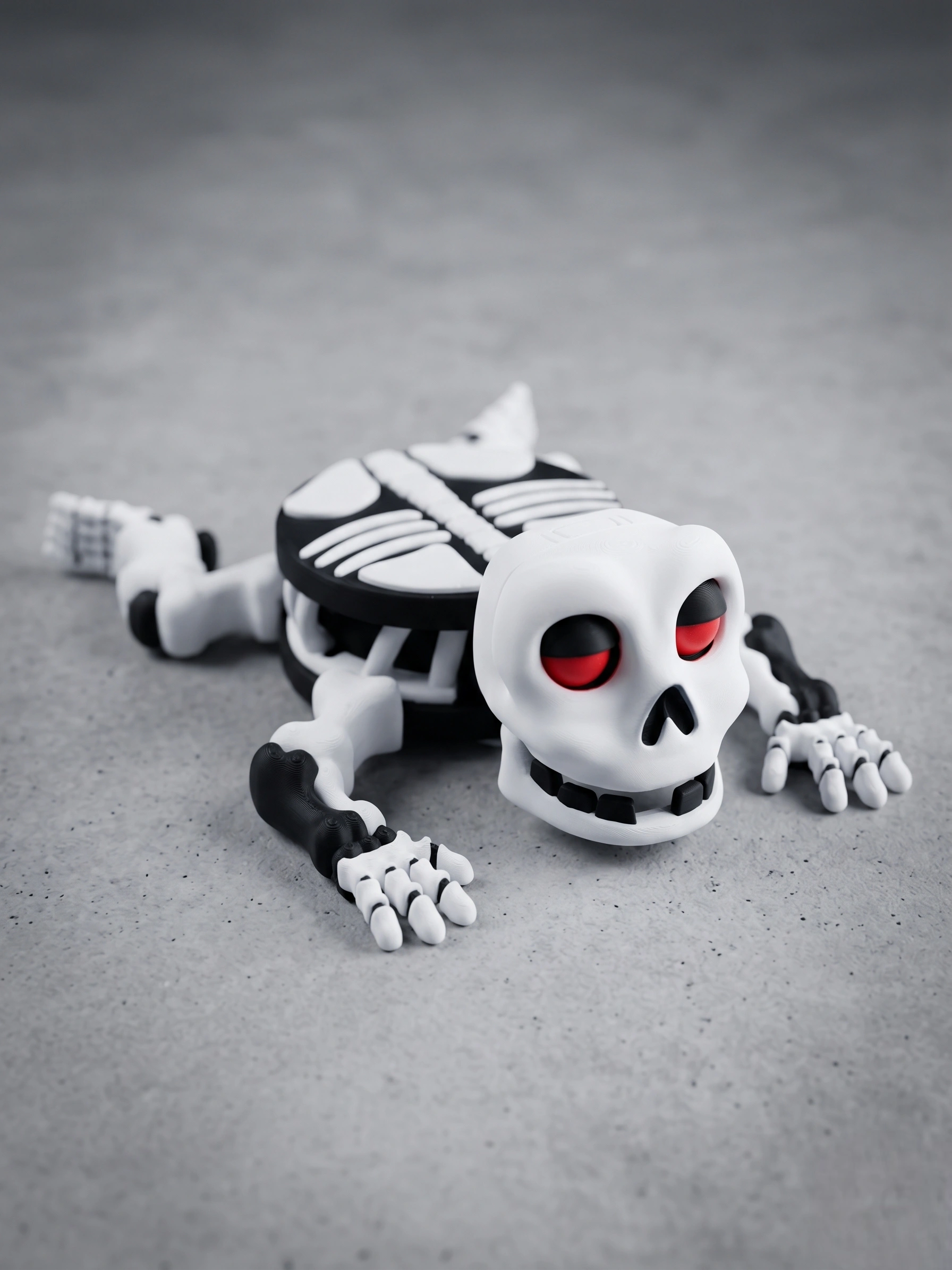 Skeleton Toy – Articulated Desk Figure